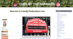 Desktop Screenshot of cubsbythenumbers.com